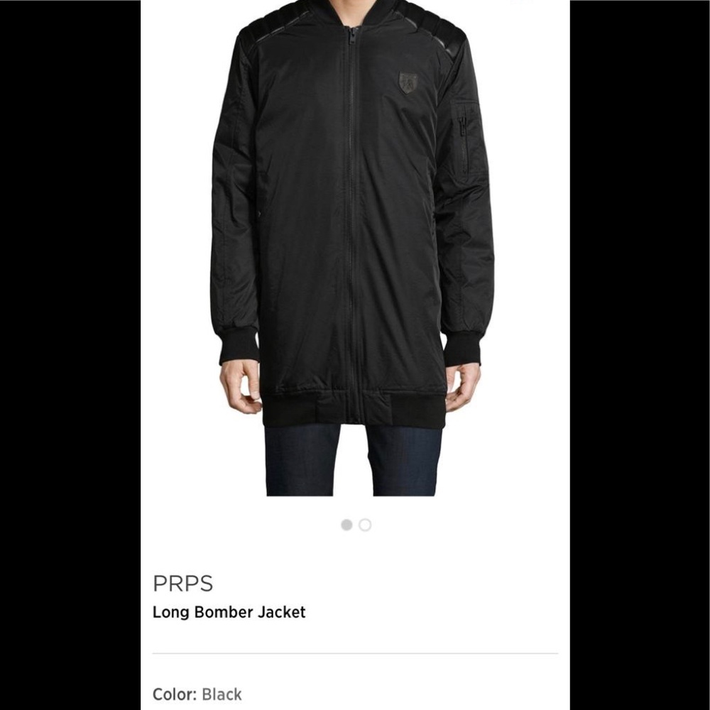 PRPS long bomber jacket.